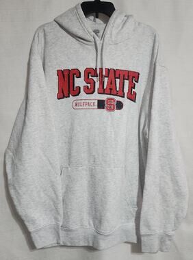 NC State Wolfpack faded graphic hoodie men's XL